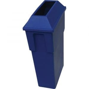 Bullseye™ Recycling Container – Rectangular Slot, 16 Gallon