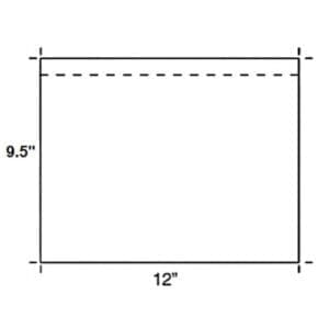 Packing List Envelopes, Top Loading - 9-1/2 x 12"