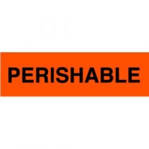 Perishable Label