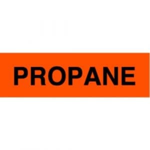 Propane Label