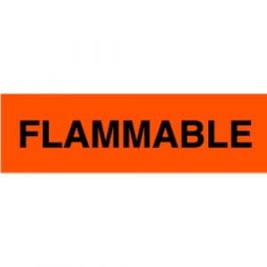 Flammable Label