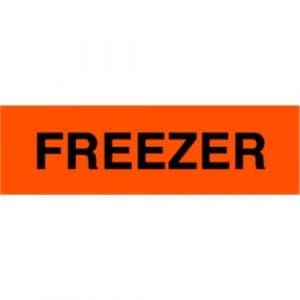 Freezer Label