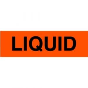 Liquid Label - 2" x 5"