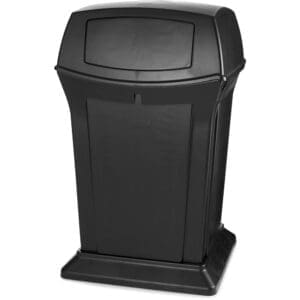 Rubbermaid® Ranger® #9171-88 Waste Container - 45 Gallon, 2-Way, Black