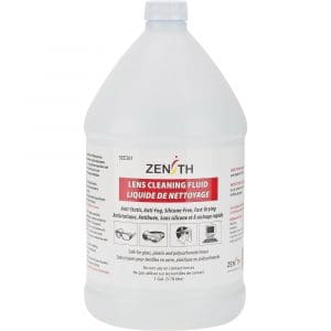 Zenith® Anti-Fog Lens Cleaning Solution - 3.78L Bottle