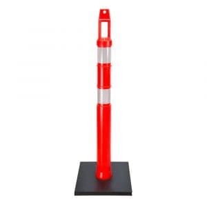 Premium Delineator Posts with Rectangular Base - 42" High