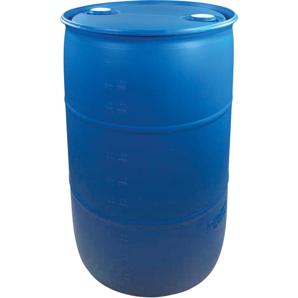 Plastic Drum - 30 Gallon - Closed Top, Blue