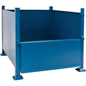 Bulk Stacking Container with Drop Gate - 40 x 34"