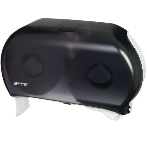 San Jamar® DB400 Jumbo Double-Roll Bathroom Tissue Dispenser